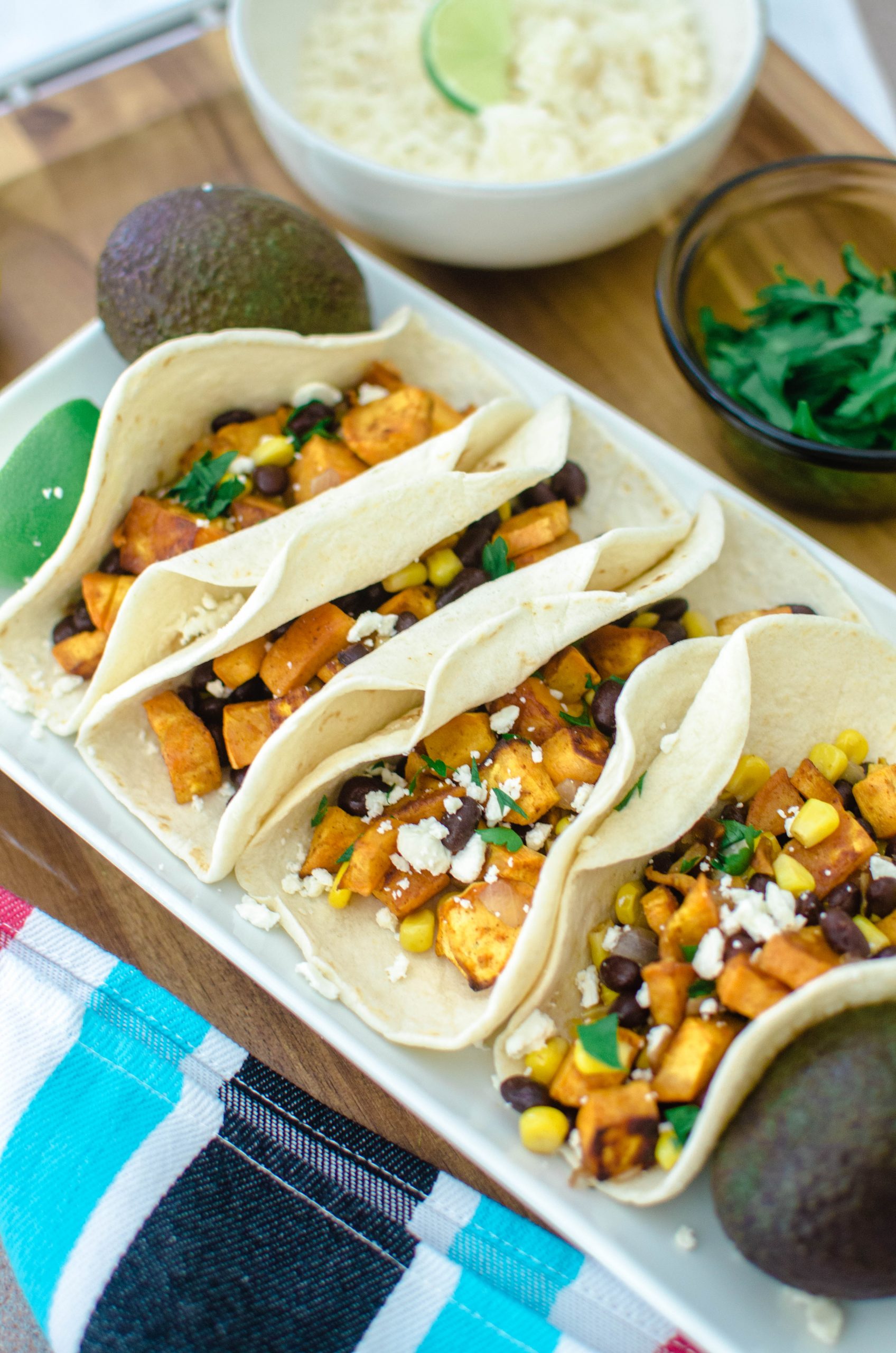 Honey Lime Sweet Potato Tacos: The Best Vegetarian Meal